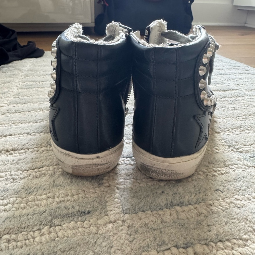 Golden Goose Studded high top Slide Sneakers in Black, 37 - Picture 5 of 6